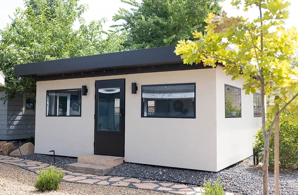 New BoxHouse modular home, representative of the planned Sweetwater crew homes