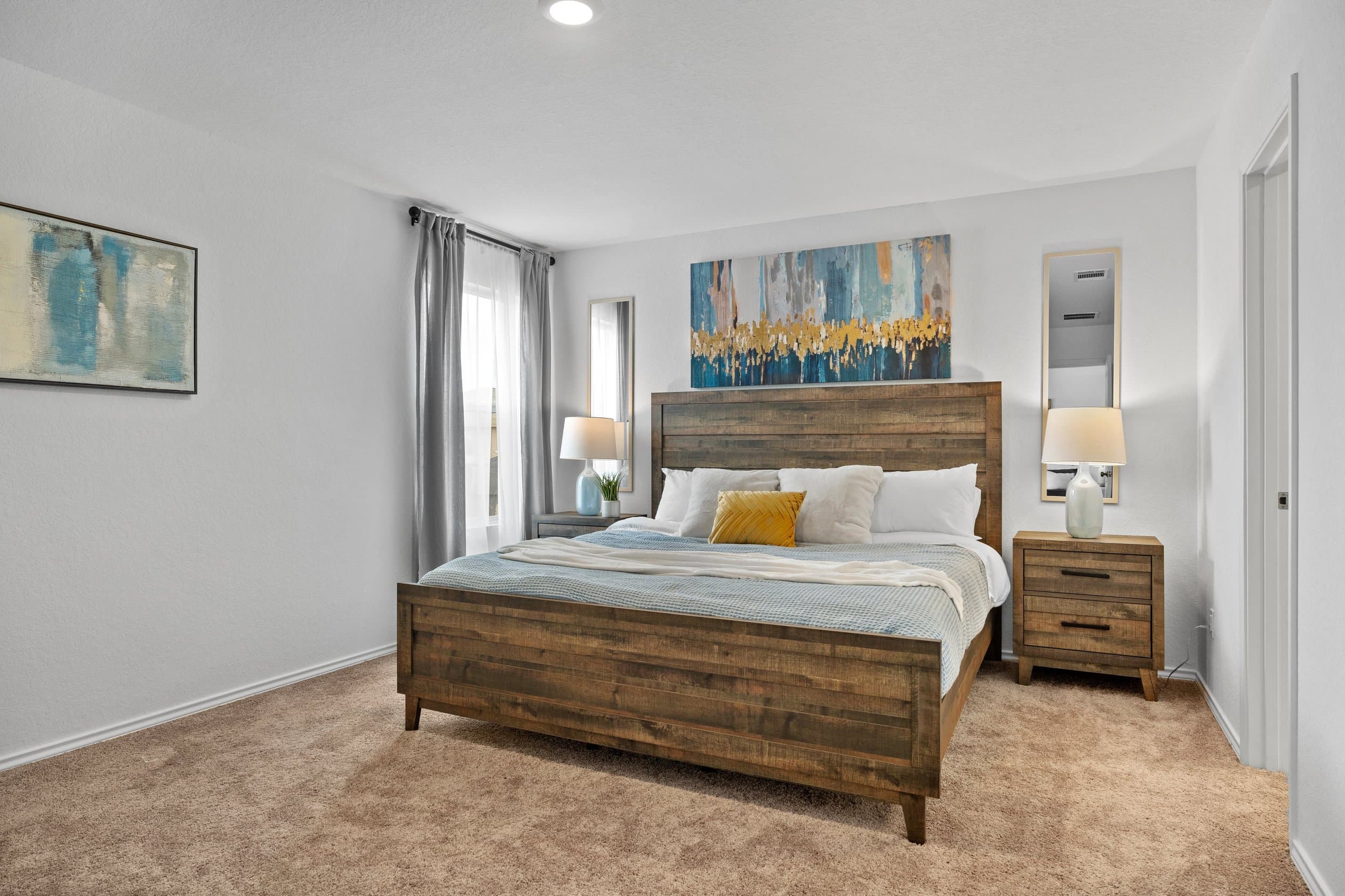 Master bedroom in New Braunfels, TX