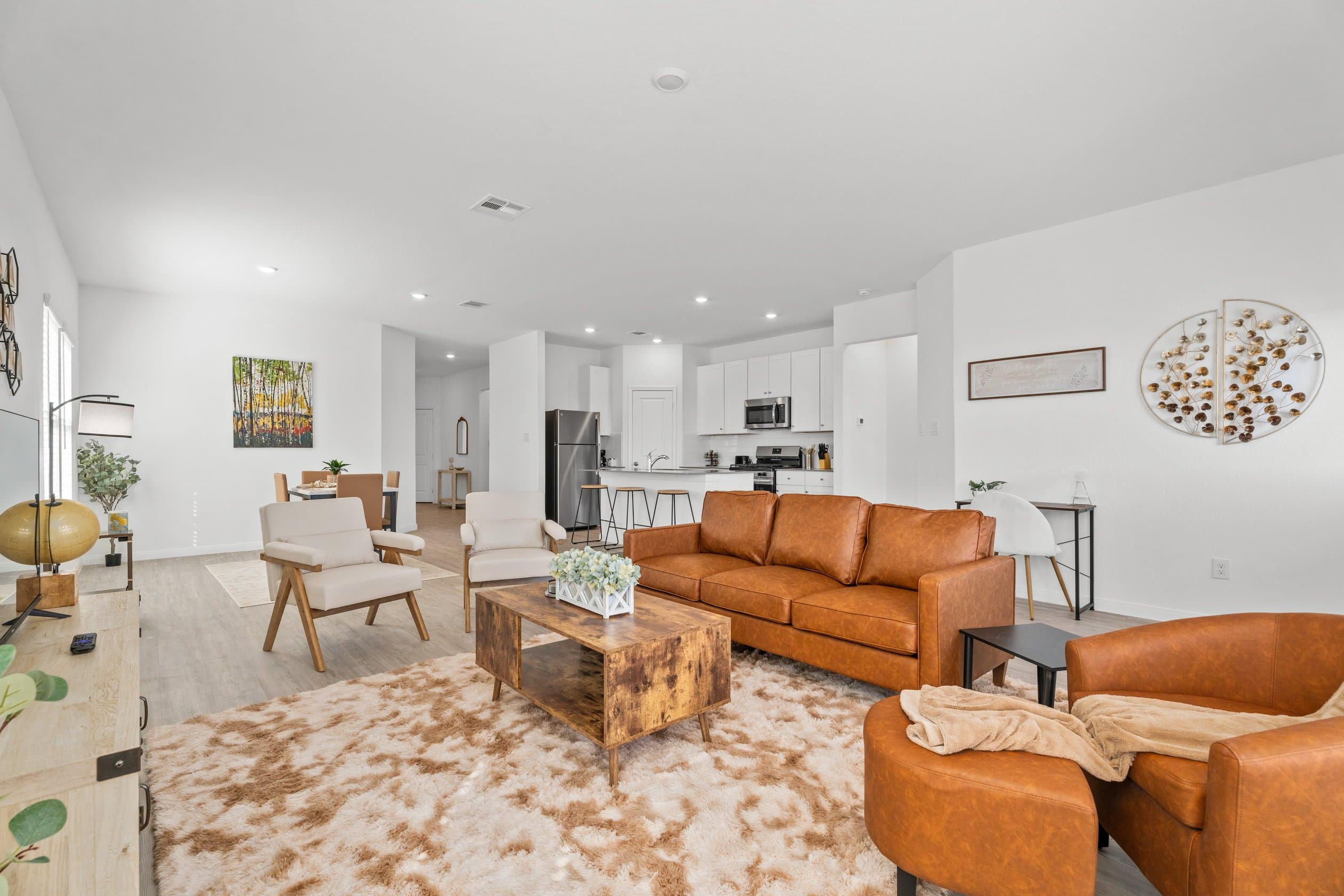 Living area in San Antonio, TX