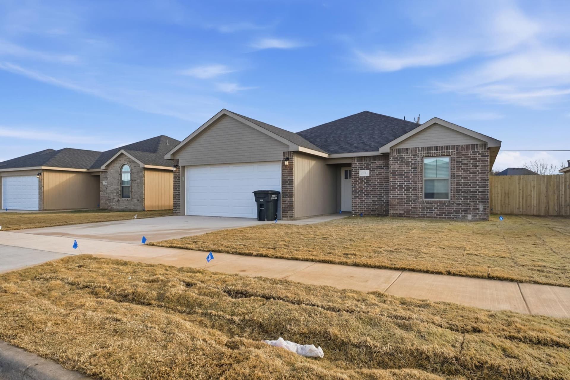 Modest single-story Monthly Rental Bee home in Abilene used as a representative Colorado City exterior